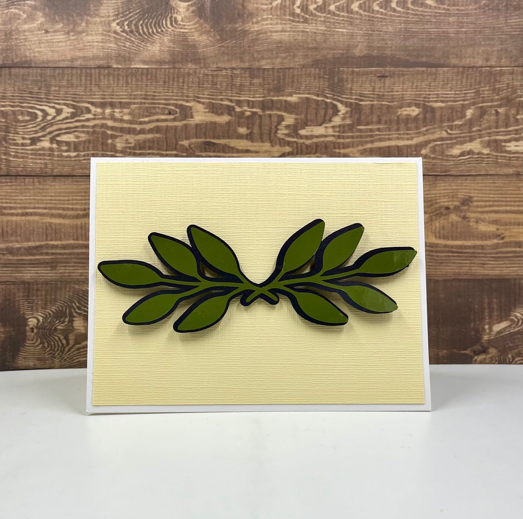 Leaves Greeting Card