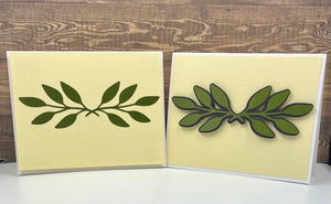 Leaves Greeting Card