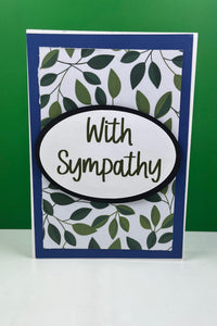 Foliage Themed Sympathy Card