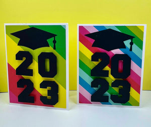 Rainbow Graduation Card