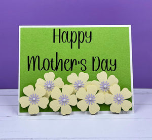 Petals and Pearls Mother's Day Greeting Card