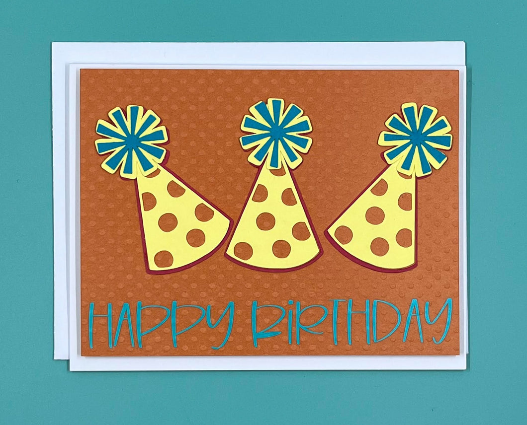 Party Hat Birthday Card