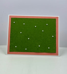 Garden of Pearls Greeting Card