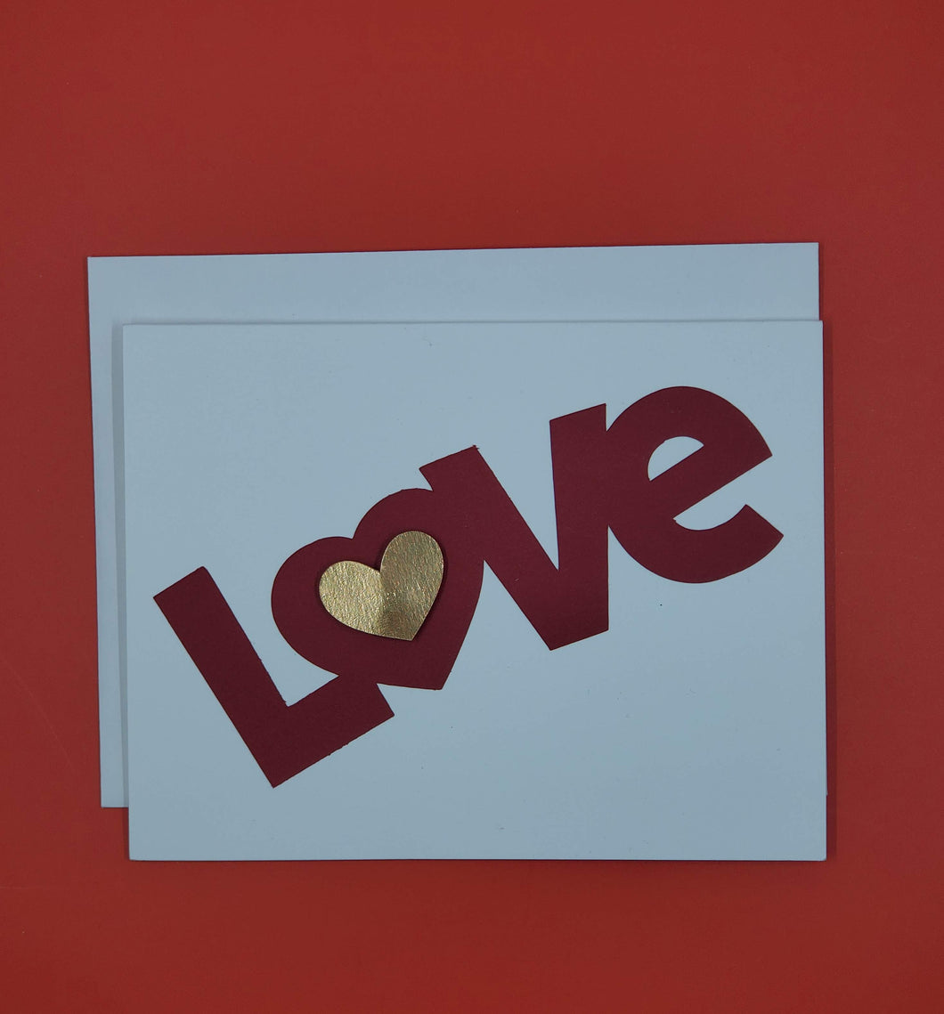 Love - Plain and Simple Greeting Card