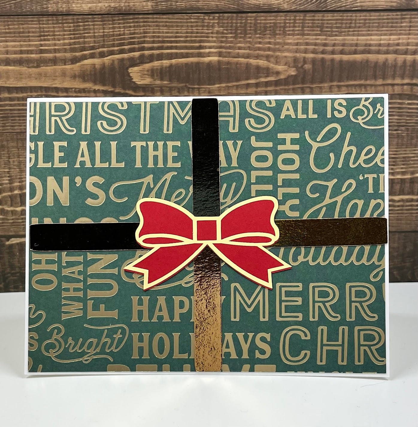 Christmas Gift Greeting Card