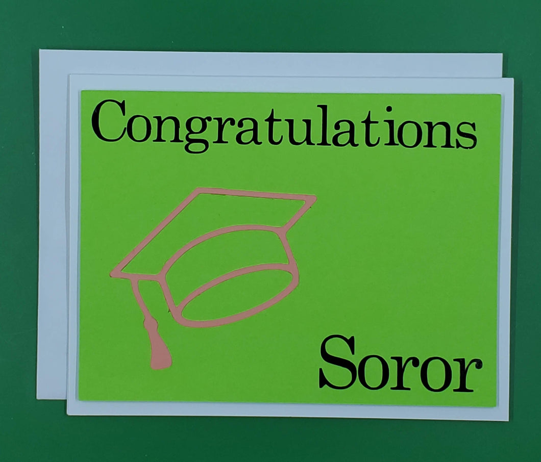Congratulations Soror Greeting Card