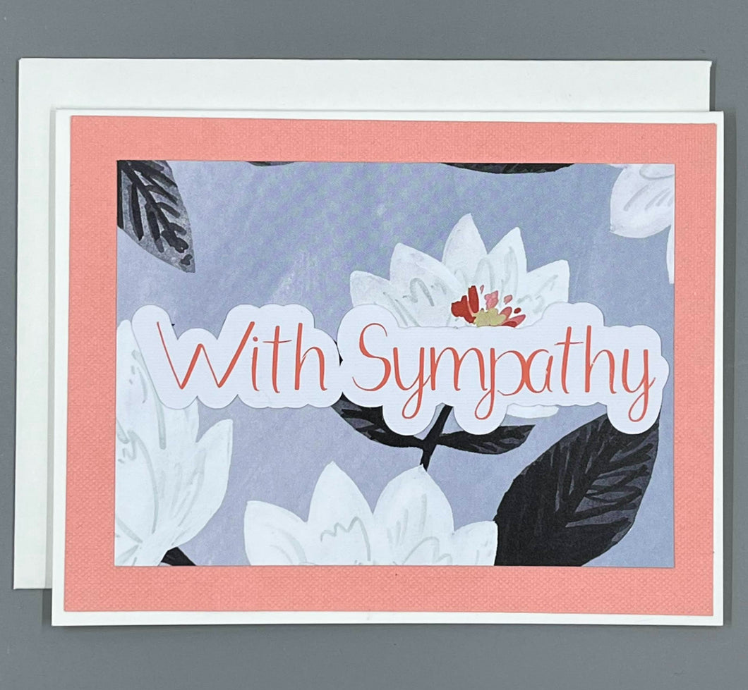 Floral Sympathy Card
