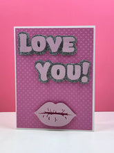 Load image into Gallery viewer, Love You, Muah Greeting Card
