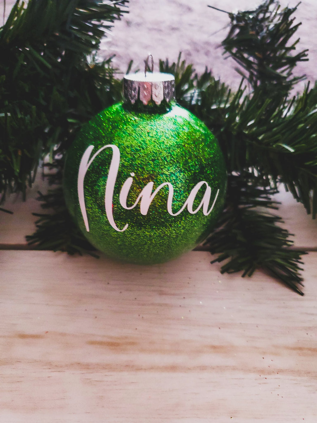 Personalized Ornament - Nina Font