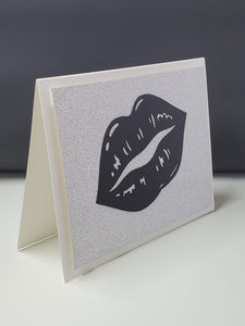 Read My Lips Greeting Card