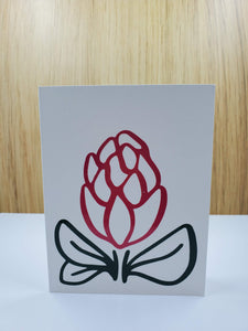 Dragonfruit Flower Greeting Card