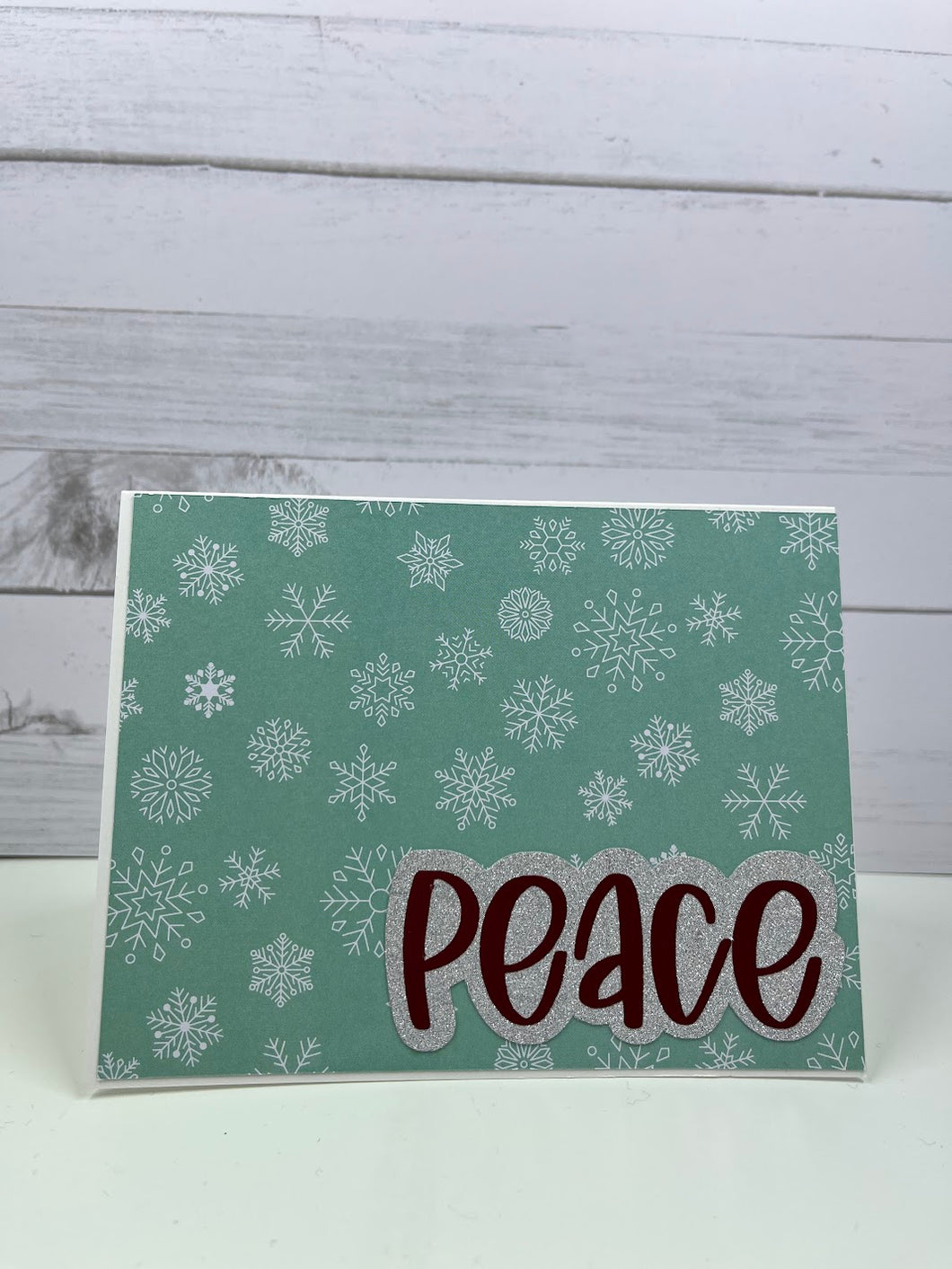 Peaceful Snow Greeting Card