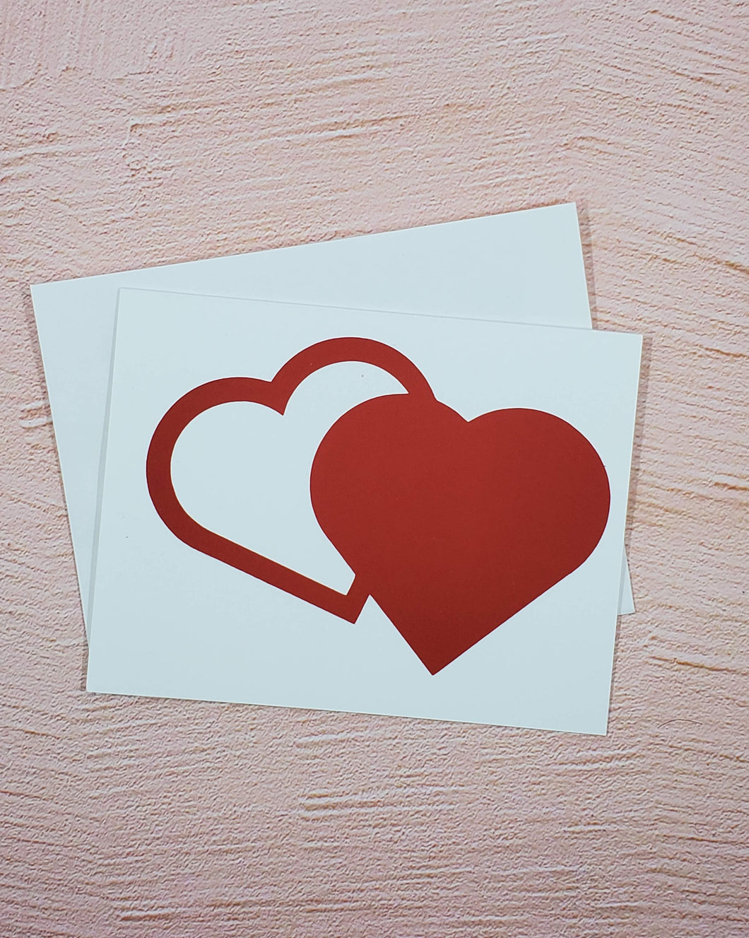 Two Hearts Greeting Card