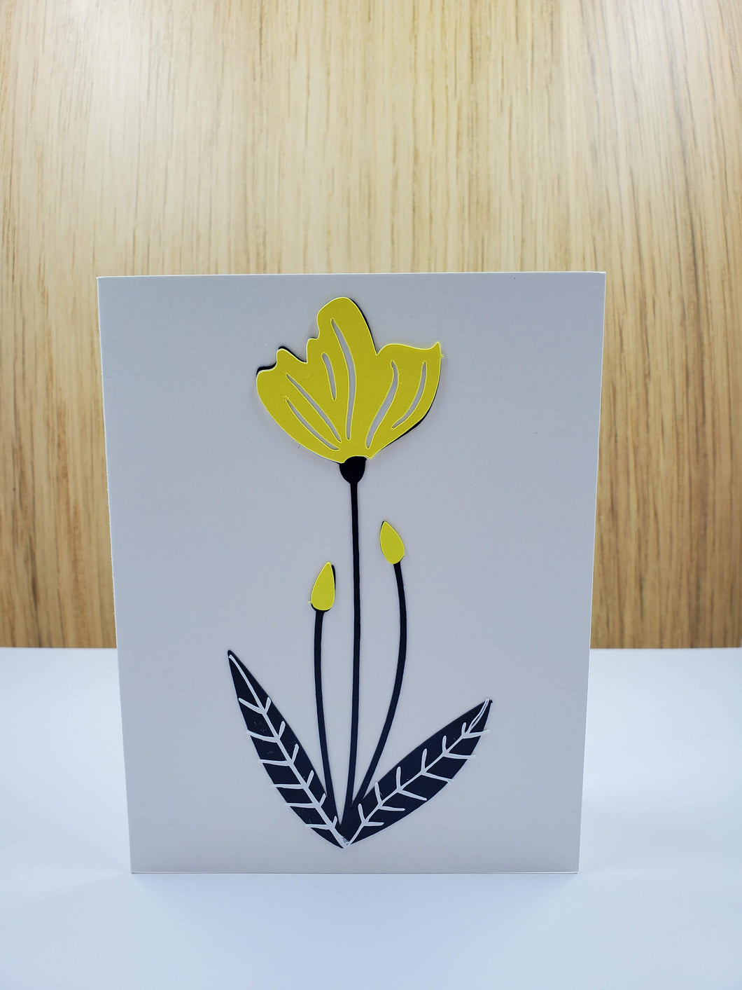 Yellow Flower Greeting Card